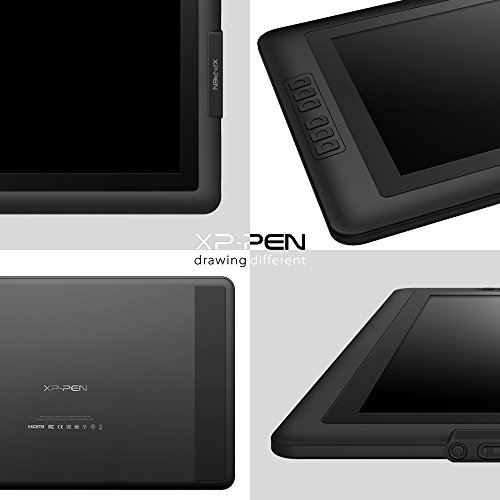 XPPen 액탭 액정 펜 타블렛 15.6인치 밧데리 프리 stylus 풀HD 필압8192레벨 6 개엑스 프리 키