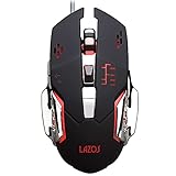 Lazos ゲーミングマウス 光学式 usb有線 L-MSG6-B ブラック