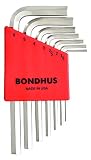 BONDHUS(ボンダス) 六角レンチセット ショート 7本組 ミリタイプ HLX7MSB