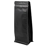 10 x 24.4 X 3.5 CM ( 3.9 " x9.6 x1.4」) Stand Upマットアルミ箔ZiplockバッグブラックゴールドシルバーMylarジッパー高温度熱シールストレージポーチ