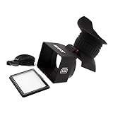 Albinar VF-5 折りたたみ式 LCD ビューファインダー 3.0倍倍率 3インチスクリーンHDデジタル一眼レフ用