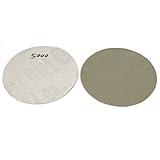 振動ツールのDealMux 6ダイヤ5000グリット研磨フックとループのラウンドサンディングディスク紙やすり2個