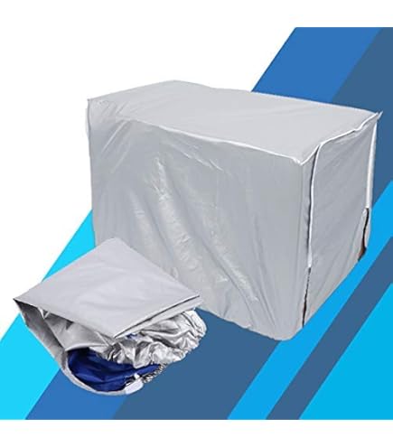 Outdoor Air Conditioner Aluminum Galvanized Steel Protection Cover AC