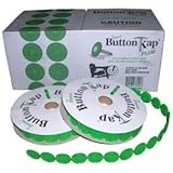 BUTTON KAP PLUS COLLATED Plastic Caps FOR THE RN78134, 240 each, 10 coils [並行輸入品]