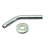 Westbrass D301-1-26 1/2-Inch IPS x 8-Inch Shower Arm with Flange in Polished Chrome by Westbrass