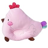 エルフ ベビー(Fairy Baby)ドーナツ枕 新生児用まくら 向きぐせ防止 可愛い鶏ちゃんぬいぐるみ ピンク