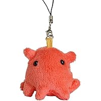 2連　メンダコストラップ Amazon | しんかいさん メンダコ ぬいぐるみストラップ レッド