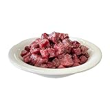 プレシカ 鹿肉ドッグフード モモ肉ぶつ切り1kg (200g × 5袋) (シニア犬/全犬種対応) 無添加 ドッグフード (低カロリー/高タンパク) 犬用 生肉 犬
