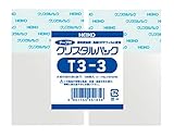 ヘイコー クリスタルパック #6742700T-3-3 100P
