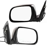 Kool Vue ミラー 2個セット 2007-2009 レクサス RX350 2006-2008 RX400h & 2004-2006 RX330 運転席側 助手席側 手動折りたたみ 加熱式 塗装可能 助手席側