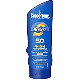 Coppertone スポーツ日焼け止めローションSPF 50、7液量オンス