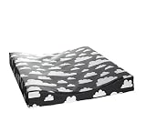 Farg Form Nursing Table with Cloud Print (Black) by FARG FORM