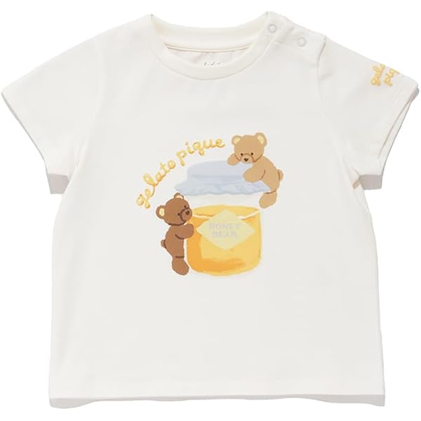 Amazon.co.jp: [ジェラート ピケ] BABYはちみつベア柄ロングパンツ