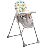 赤ちゃん食べる椅子の高さ6スピード調節可能な金属の折りたたみハイチェア7才以上の赤ちゃんに適して (色 : 1#)