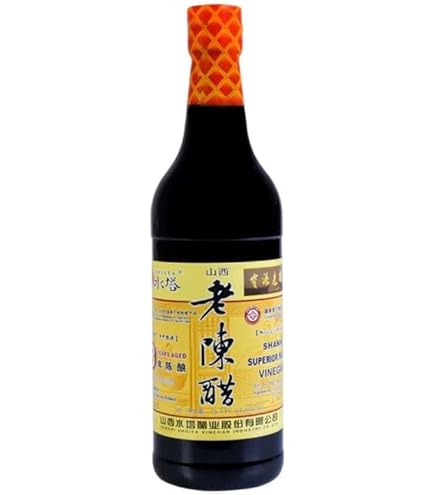 Amazon.co.jp: 山西 水塔 老陳醋 500ml／瓶 3年穀物酢 【老陳酢