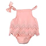 MIOIM ベビー ロンパース 新生児 赤ちゃん レース柄 オーバーオール 連体服 女の子 足つき ボディスーツ 肌着 キッズ 七三五 出産お祝い