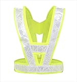 Rush.C 安全用品 安全用具 安全ベスト 反射ベスト 夜行反射ベスト タスキ オレンジシルバー イエローシルバー オレンジイエロー【Rush.Cオリジナルハンカチセット】 830 (イエローシルバ