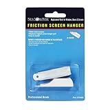 2 - Packホワイトアルミニウムフレーム画面Hangers for Windows