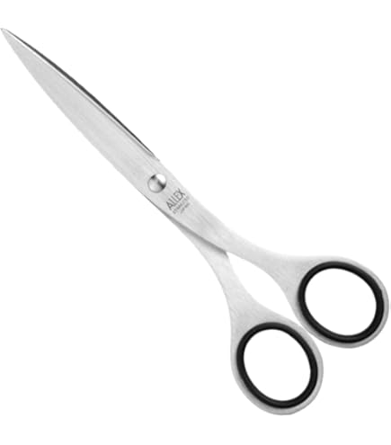 Amazon.co.jp: 林刃物 ALLEX 事務用はさみ 大 イエロー、レッド