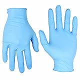 Custom Leathercraft 2320S Nitrile Disposable Gloves Powdered Box of 100 Small [並行輸入品]