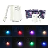 MiyoleモダンLED 4.5 Vカラー回転Motion Activatedトイレ常夜灯Fits Anyトイレ1のパック 2 pcs