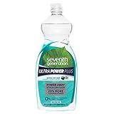 Seventh Generation Ultra Power Plus Natural Dish Liquid 22 Fluid Ounce (Pack of 6) [並行輸入品]