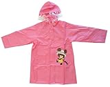 サンマルコ くまのがっこう EVAレインコート ピンク 100cm