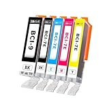 BR-office BCI-9 BCI-7E 互換インク キャノン用 CANON用 BCI-9 BK BCI-7E BK C M Y 5色パック 対応機種:PIXUS MP970 / MP960 / MP950 / MP830 / MP810 / MP800 / MP610 / MP600 / MP500 /iP7500 / iP5200R / iP4500 【残量表示対応/個包装】