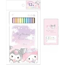 Amazon | カミオジャパン 缶ケース入り12色色鉛筆 マイメロディ クロミ