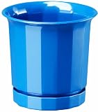 大和プラスチック 鉢・ポット インテリアポット 4号 φ124×H120 ブルー