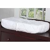 Sweet Jojo Designs Changing Pad Cover - White Eyelet [並行輸入品]