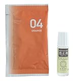 みやこ染 コールダイオール 10g + 色止剤 ミカノール 10ml セット (04オレンジ)