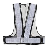 高儀(Takagi) 安全ベスト LED 赤 TAKAGI 反射安全ベスト 黒×シルバー