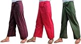 3 x Thai Fishermanパンツfor妊娠ヨガマッサージビーチ夏パンツ