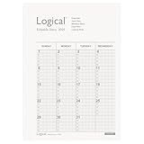ロジカルダイアリー 2025年 月間ノートタイプＣ／Ａ５／ホワイト NS-A502-25CW【PT1】