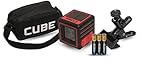 AdirPro 790-30 Cube Self Levelling Cross Line Laser Level - Home Edition (Includes: Bag Cover, Unive