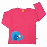 スウェーデンブランド　LIP FISH (リップ　フィッシュ）長袖Tシャツ　エレファント（ピンク）