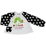 2018年 春物 はらぺこあおむし ポケット付き スモック THE WORLD OF ERIC CARLE ネイビー◇95cm