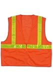 Ergodyne GloWear 8220ZHG Class 2 Standard Hi-Gloss Safety Vest - Orange Large/X-Large [並行輸入品]