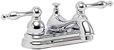 Premier Faucet 119264 Premier Wellington Lead-Free Centerset Two-Handle Lavatory Faucet, Chrome (Wat