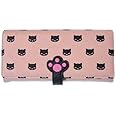 猫のぷーちゃん - 肉球がキュートなレディス長財布 ピンク