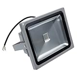 Dovewill 耐久性 LED　照明灯　フラッドライト　屋外ランプ　スポットライト　庭園、倉庫用　発光色７色　４種７色選べ - 白, 18x14x8.5cm