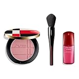 SHISEIDO エンハンサーキット | カラー＋グロウ エンハンサー 06 Mauve Quartz 7g + MARU FUDE マルチ フェイスブラシ + アルティミューン美容液小型（10g) | フェイス & アイカラー | パウダータイプ | 無香料 | スキンケア パウダー つや | 資生堂