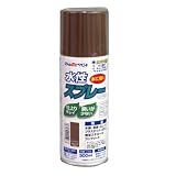 アトムハウスペイント 水性スプレー 300ML バーントアンバー
