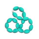Best Baby Teether - Fashionable Silicone Baby Teething Necklace for Mom - FDA Certified -BPA Free [並