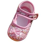 Zhhlinyuan 安定した品質 Toddler ベビー Girls Comfortable AntiSlip Soft bottom Princess Shoes