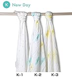 aden + anais (エイデンアンドアネイ) おくるみ バンブー バラ売り 1枚 出産祝い SILKY SOFT 【並行輸入品】 New day K-1