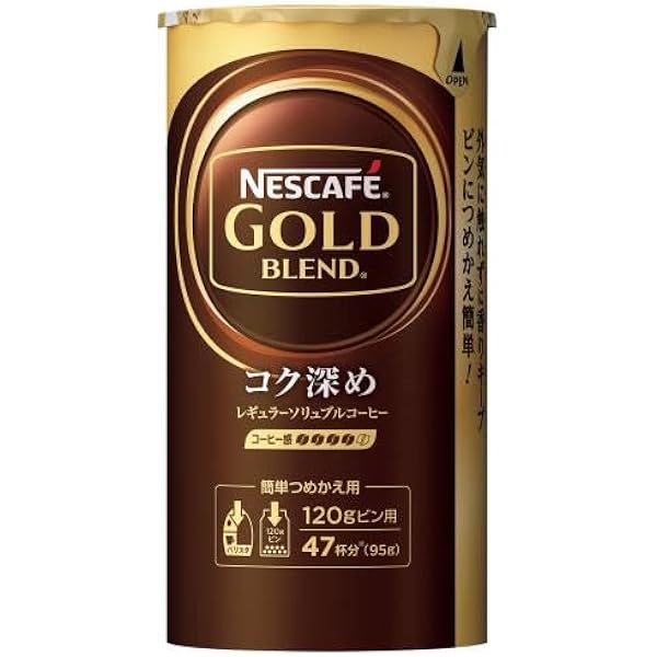 Amazon.co.jp: ネスカフェ ゴールドブレンド コク深め エコ