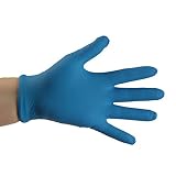 UltraSource 441260-M Disposable Nitrile Gloves, 5 mil, Powder Free, Dark Blue, Size Medium (Box of 1