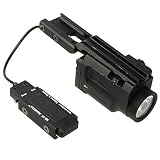 SOTAC ZENIT 2P-KLESH タイプ フラッシュライト、B-9AK タイプ レール 、KV-1P タイプ リモートスイッチ セット ブラック